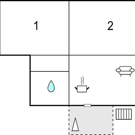 Two-bedroom In C. Del Lago 아파트